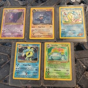 Vintage Pokémon cards